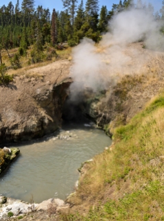 Dragon's Mouth Spring - Yellowstone National Park - August, 2017
